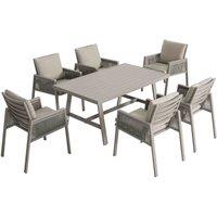 Suntime Hopetown Dining Collection, Grey