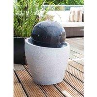 Heissner Jupiter Water Feature Black White