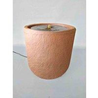 Heissner Zylinder Rust Water Feature