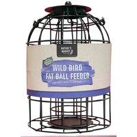 Nature's Market 6pk Wild Bird Fat Ball Feeder with Squirrel Guard, Green