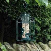 Nature's Market 2pk Wild Bird Seed Feeder Cage with Squirrel Proof Guard, Green
