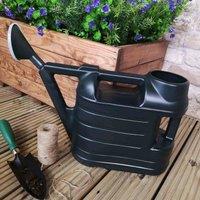 Samuel Alexander 6.5L Ward Garden Watering Can With Rose - Green, Green