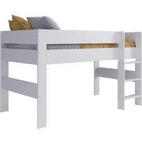 Kudl Mid Sleeper Desk Drawers Bundle - White, White