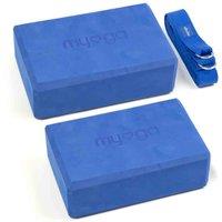 Myga Pair Of Blocks & Strap - Royal Blue, Blue