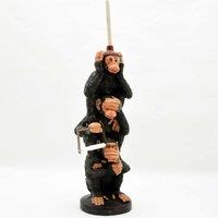 Minster Stylish Living MSL 82cm Monkey Toilet Roll Holder, Multi