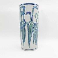 Minster Stylish Living MSL 18"'green Umbrella' Design Umbrella Stand, Multi