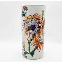 Minster Stylish Living MSL 18" Round Floral Umbrella Stand, Multi