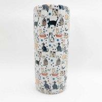 Minster Stylish Living MSL 18"round Assorted Cats Umbrella Stands, Multi