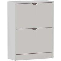 Vida Designs 2 Drawer Shoe Cabinet - White