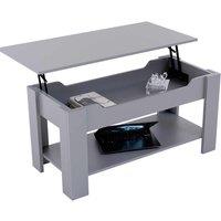 Vida Designs Lift Up Coffee Table Grey, Grey