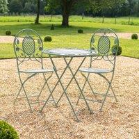 Ascalon Chloe Bistro Set 3 Piece - Green, Green
