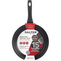 Salter Megastone Ultimate Force 28cm Frypan - Black, Black