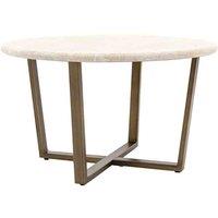 Gallery Hayward Round Coffee Table 800X800X450Mm, Brown