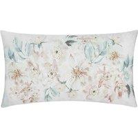 Evans Lichfield Canina Floral Filled Outdoor Cushion, Cream