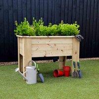 Mercia Carlton 1m Garden Planter, Green