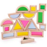 Bigjigs Toys Wooden Natural Sensory Shapes