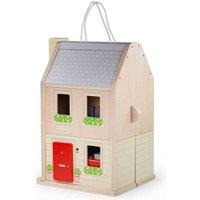 Bigjigs Toys My First Doll House, Cream