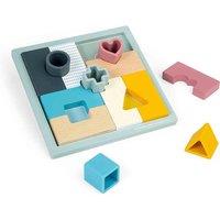 Bigjigs Toys 2-in-1 Mosaic Puzzle, Multi