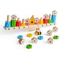 Bigjigs Toys Wooden Bee Balanced Game, Multi