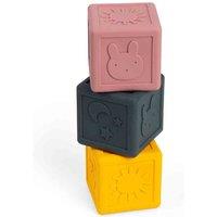 Bigjigs Toys Silicone Sensory Cubes, Multi