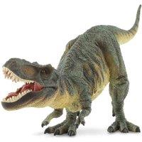 Bigjigs Toys Collecta Tyrannosaurus Rex Dinosaur Toy Hand Painted, Green