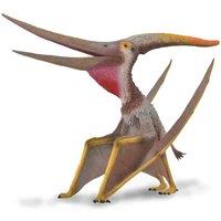 Bigjigs Toys Collecta Pteranodon Dinosaur Toy With Movable Jaw Hand Painted, Brown