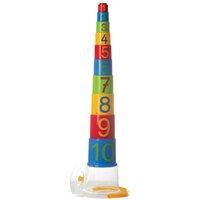 Bigjigs Toys Gowi Toys Stacking Pyramid Numbers, Multi
