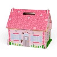 Bigjigs Toys 'blossom' Cottage Wooden Dolls House