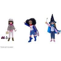 Bigjigs Toys Lottie Dolls 3 Dress Up Party Outfits