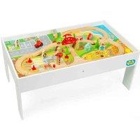 Bigjigs Toys Bigjigs Rail Wooden Train Set, Multi