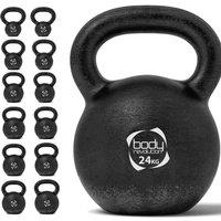 Body Revolution 24kg Cast Iron Kettlebell, Black