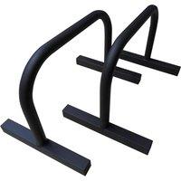 Body Revolution Parallettes Push Up Handles, Black