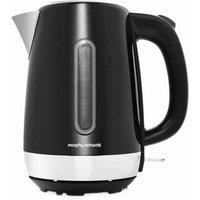 Morphy Richards Equip Black Jug Kettle, Black