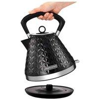 Morphy Richards Vector Black Pyramid Kettle, Black