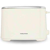 Morphy Richards Equip Cream 2 Slice Toaster, Cream