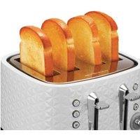 Morphy Richards Vector White 4 Slice Toaster, White