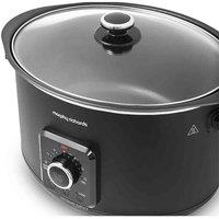 Morphy Richards Easy Time 6.5L Black Slow Cooker