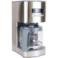 Kenmore 12 Cup Filter Coffee Machine 1.8L Drip Coffee Machine, Silver