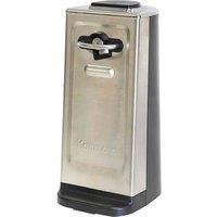 Kenmore Automatic Electric Can Opener Tall Electric Tin Opener, Silver