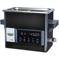 Draper Expert Ultrasonic Cleaning Tank 9L, Black