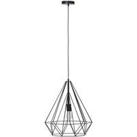 Interiors By Ph Wyra Black Conical Pendant Light, Black