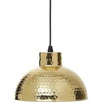 Interiors By Ph New Foundry Gold Finish Pendant Light, Gold