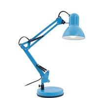 Interiors By Ph Blue Metal Desk Lamp, Blue