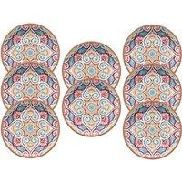 Purely Home Rio Corte Melamine Dinner Plates - Set Of 8