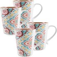 Purely Home Rio Corte Melamine Mugs - Set Of 4, Multi
