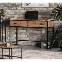 Molly and Milo London Rustic Revival Collection - Desk Dressing Table, Brown