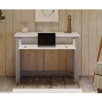 Molly and Milo London Silver Shale - Hidden Spacesaver Desk, Grey