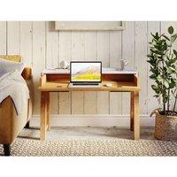 Molly and Milo London Timber Tones Collection - Reclaimed Home Office Desk Dressing Table, White