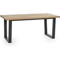 Julian Bowen Hilton Dining Table, Black