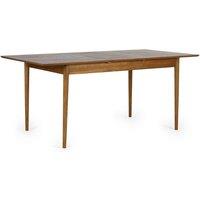 Julian Bowen Lowry Extending Dining Table With 2 Drawers, Brown
